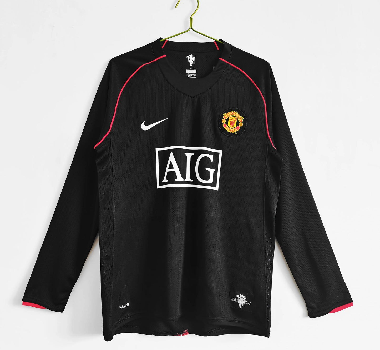 Manchester United Retro 07/08 Negro